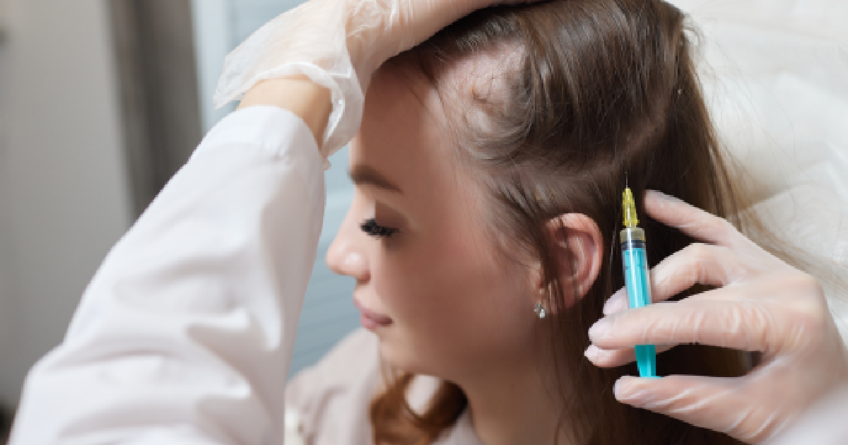 Women receiving Hair Restoration in Manhattan, NYC